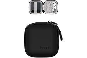 NOUKAJU Case for Aurzen ZIP Projector, Projector Storage Box,Portable Travel Carrying Protective Storage Case,Storage Box for Aurzen ZiP Tri-Fold Projector(Black)