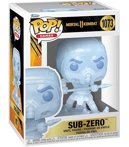 Funko Sub-Zero (Chase Edition): Mortal Kombat x POP! Games