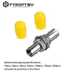 fyboptwu - 50 pcs ST Fiber Optical Coupler Adapter
