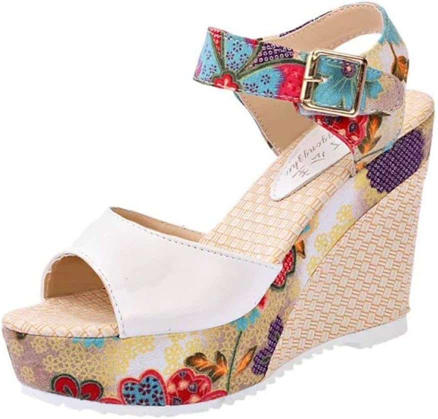 Bohemian Sandals,Boomboom Women's Leisure Wedge Sandals