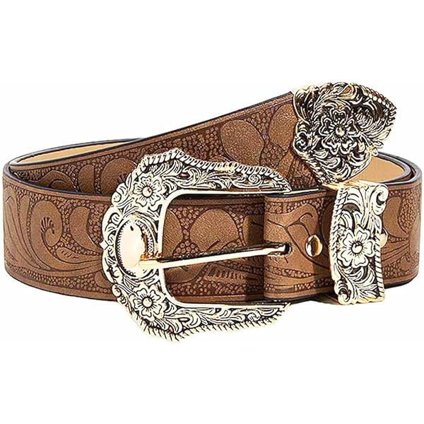 Tory Burch Snake-Print Slim Leather Belt in Neutral Brown Tory Burch Women main image 2