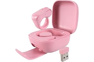 Scrolling Ring,Mini Air Finger Ring Mouse with Touchpad,Bluetooth/2.4G Wireless Rechargeable Finger Scroller for iPhone/Andro