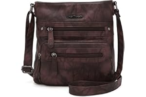 Angel Barcelo Crossbody Bags for Women Soft Small Shoulder Purses for Women