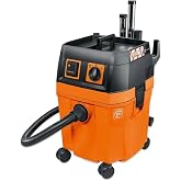 Fein Turbo II HEPA Set Wet/Dry Dust Extractor - 8.5-Gallon Capacity, 151 CFM Suction, Anti-Static System, Quiet 66 dB Operation, Includes HEPA Filter and Accessories - 92036060990