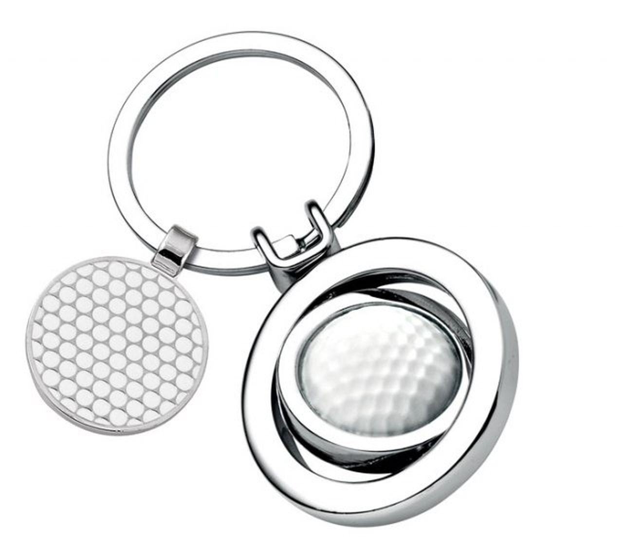 Ten Golf keyring with token cod.EL7817 cm 7,6x3,5x1h by Varotto & Co.