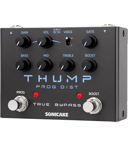 【新品】Demonfx DH4-2 Demonfx DH4-2 Preamp and Overdrive Dual Channel with Deep and