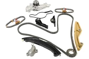 DAYSYORE Timing Chain Kit with Water Pump Fits for 2012-2016 EDGE/FLEX for 2011-2017 EXPLORER for 2015-2019 POLICE INTERCEPTOR SEDAN 3.5L 3.7L Replace OE BL3Z-6268-A AT4Z-6306-A