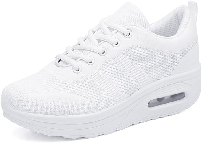 Zapatillas Deportivas Mujer Zapatos Deporte Gimnasio Cuña ...