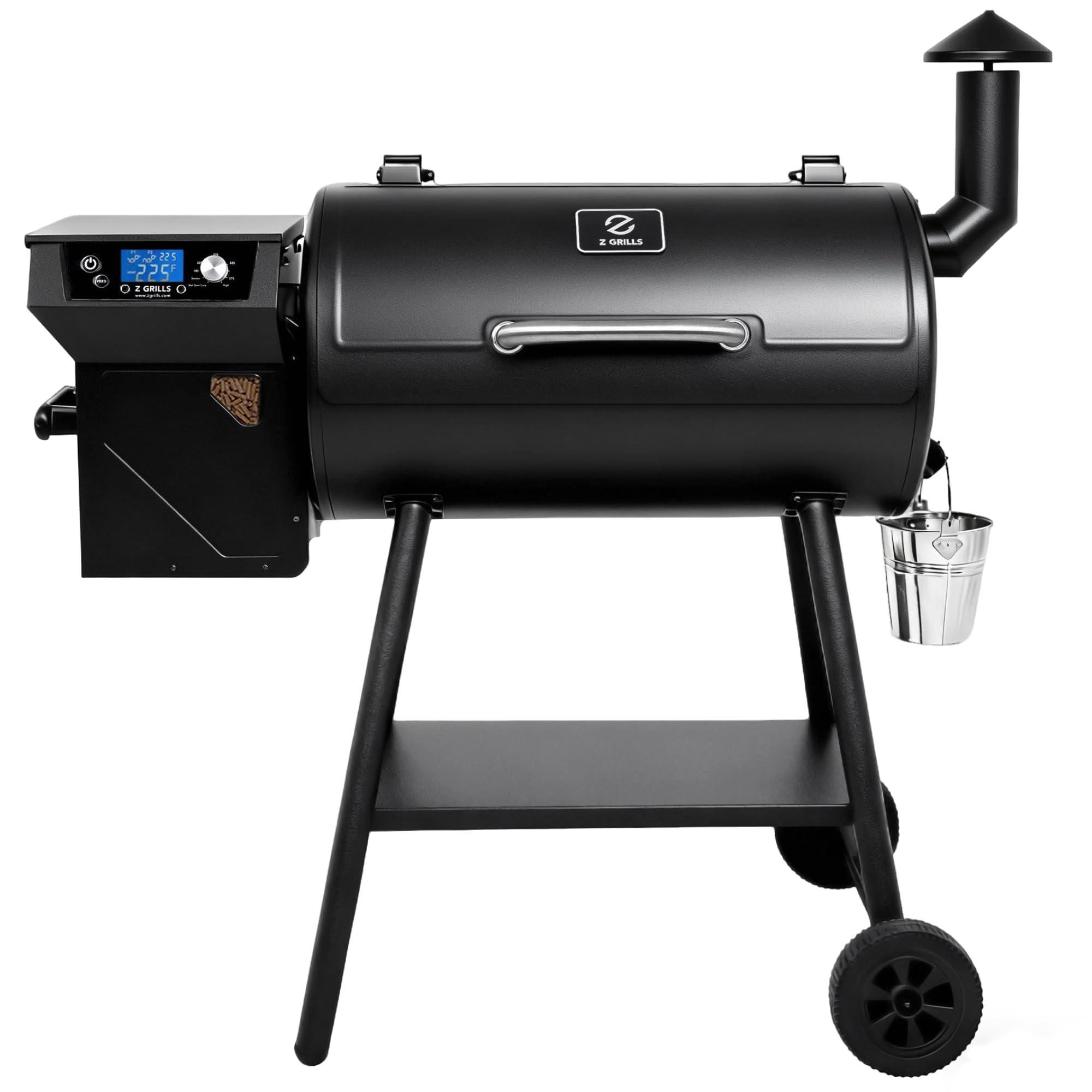 Photo 1 of ** FACTORY SEALED ** SOLD AS IS, NO REFUND/RETURN**
Z GRILLS ZPG-550B2 Wood Pellet Grill & Smoker with PID 2.1 Controller, 553 sq in Cooking Area, Meat Probe, Hopper Cleanout, 8 in 1 BBQ Grill Outdoor Auto Temperature Control, Black