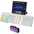 PopuPiano Portable Smart Piano Keyboard with Rainbow Light Keys, Interactive Lessons, MIDI, Expandable Keys, 100+ Chords, 256+ Tones, Visual Game Exercises - for Phone/PC/Tablet/Speaker