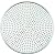 Winco AMS-7, Aluminum Mega Pizza Screen, 7-Inch Inner Diameter and 7.075-Inch Outer Diameter Pizza Crisper, Perforated Pizza Disk