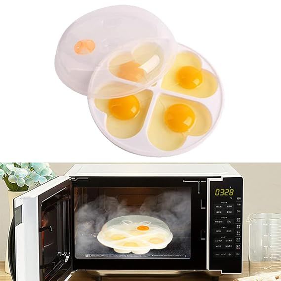 MHOYI Egg Poacher, Microwave Egg Poacher, Microwavable Poached Maker, Microwave Egg cookers