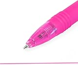 Zebra Z-Grip Smooth Retractable Ballpoint Pen Pink Pack of 6 view 3