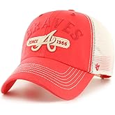 47 MLB Riverbank Mesh Clean Up Adjustable Hat, Adult One Size Fits All