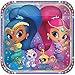 Party Pack for 16 Shimmer and Shine Birthday Party Supplies Plates, Napkins, Cups, Tablecover