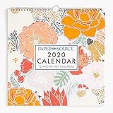 Paper Source 2020 12 Month Art Grid Calendar, 12