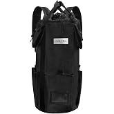 AOLEBA Arborist Rope Storage Bag Tree Climbing Rock Rope Bucket Backpack Rope Storage Bag Large Capacity 1680D Thicken Nylon Material with Hand Straps, Side Pockets