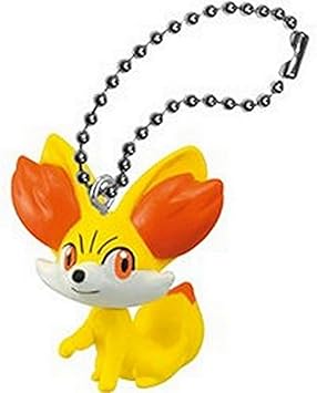 Amazon Com Bandai Pokemon Xy Swing Key Chain Figure Aprox 1 25 Fennekin 8773 Automotive