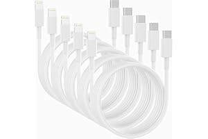 IGENJUN 5Pack [Apple MFi Certified] USB C to Lightning Cable 6FT iPhone Charger Fast Charging Type c to Lightning Cable iPhone Fast Charger Power Delivery for iPhone 14 13 12 11 10 Pro Max XR XS X 8 and More