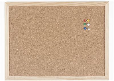Bi-Office MC010012010 400 x 300 mm Cork Notice Board Wood Frame