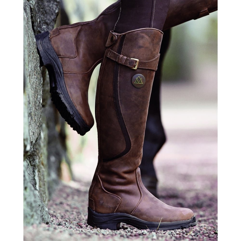 MOUNTAIN HORSE Unisex Winter Reitstiefel SNOWY RIVER braun