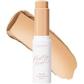 ColourPop Pretty Fresh Tinted Foundation Stick - Balm to Cream Foundation with Light to Medium Coverage - Infused with Hydrating Hyaluronic Acid, Peptides & Niacinamide - Light 8 (0.29 oz)