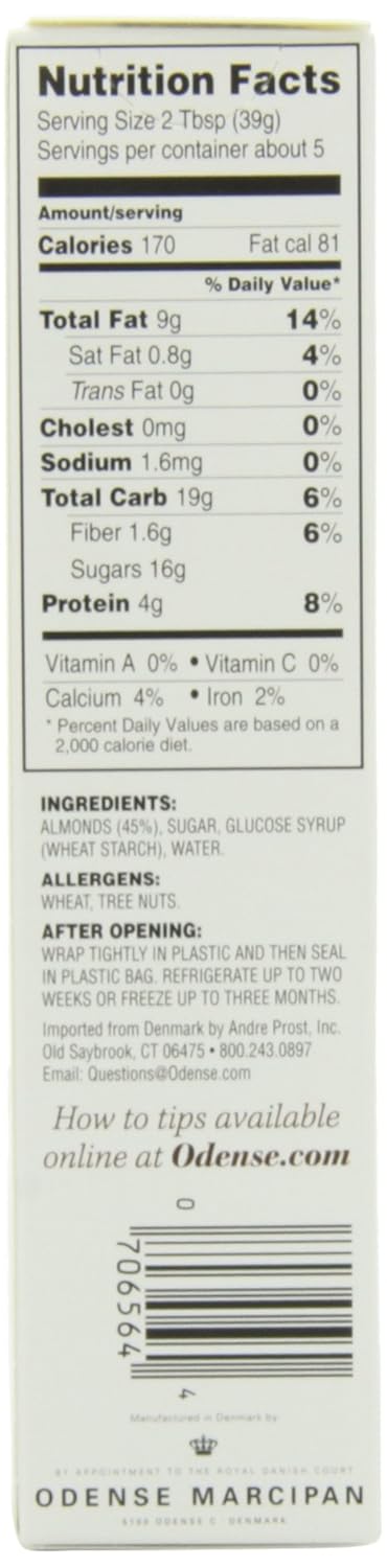 Amazon Com Odense Almond Paste Gluten Free 7 Ounce Tube Pack Of 6 Almond Paste For Baking Grocery Gourmet Food Amazon Com Odense Almond Paste Gluten Free 7 Ounce Tube Pack Of 6 Almond Paste For Baking Grocery Gourmet Food