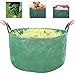 Holfcitylf 63 Gallons Pop-Up Garden Garden Waste Bags Container Spring Buckets Collapsible Durable Reusable for Lawn and Leaf