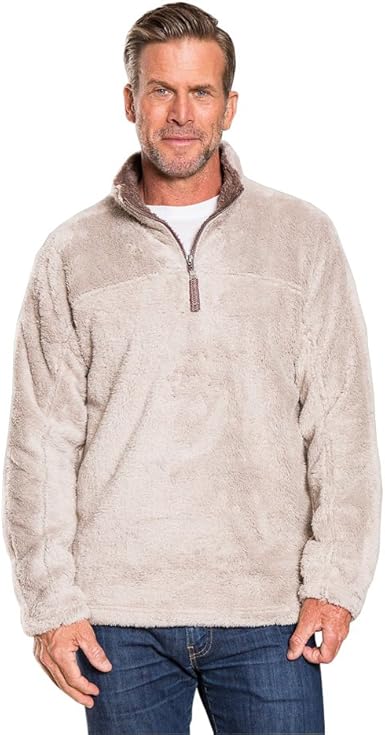 true grit double plush pullover