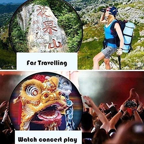 Haihuic 60x60 Hochleistungs-Fernglas für Erwachsene, HD Profi-Fernglas, wasserdicht, Tag-/Nachtsicht, für Reisen… – Bild 5