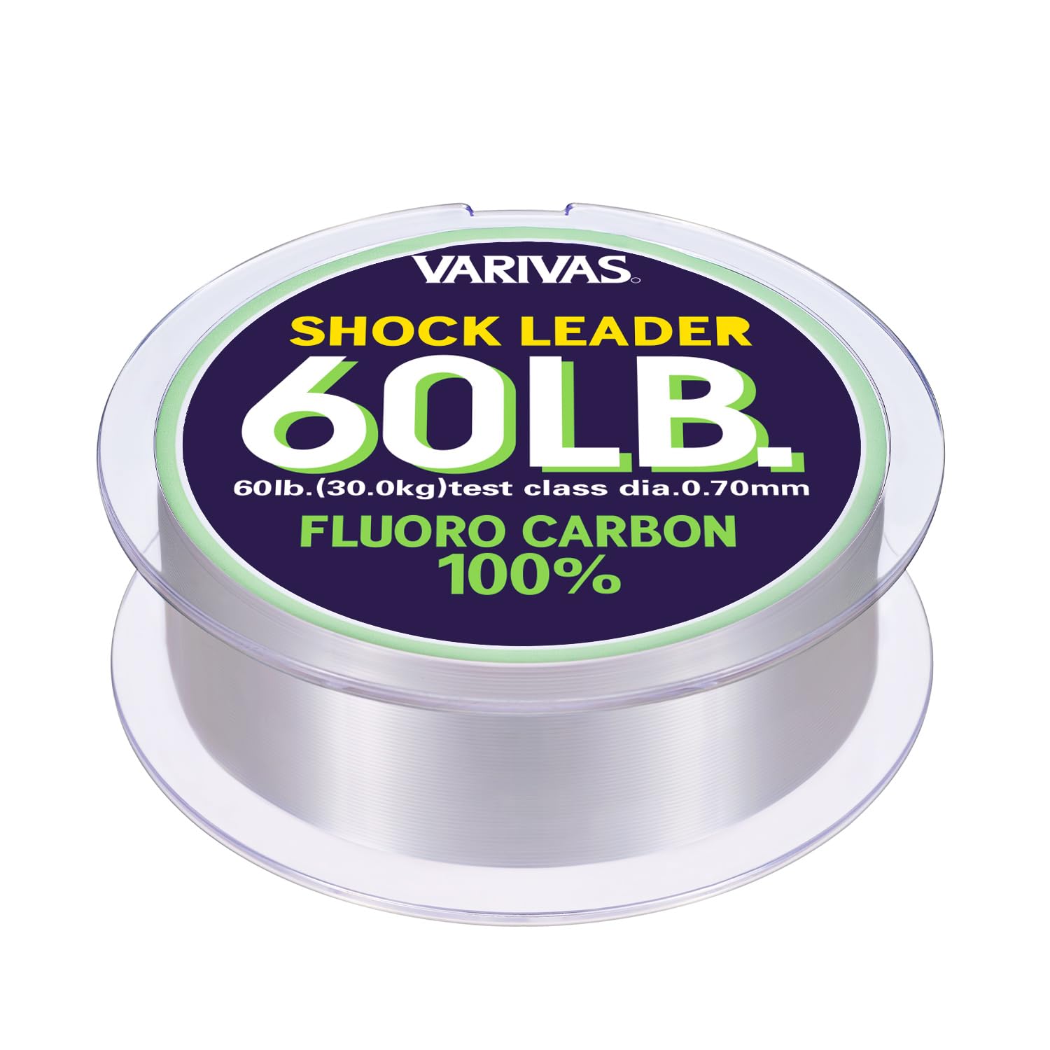 Varivas Fluorocarbon Shock Leader Line 30m 60lb (9890)