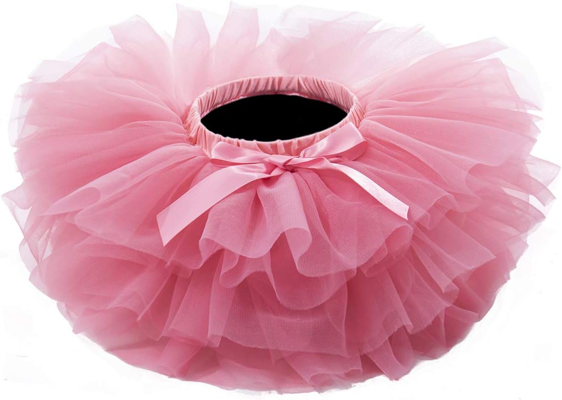 Baby Girls Tutu Skirt, Infant Tulle Tutus, Newborn Soft Skirts for Toddlers