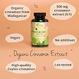 Vegavero Organic Ceylon Cinnamon 2500 mg per serving 120 capsules view 3