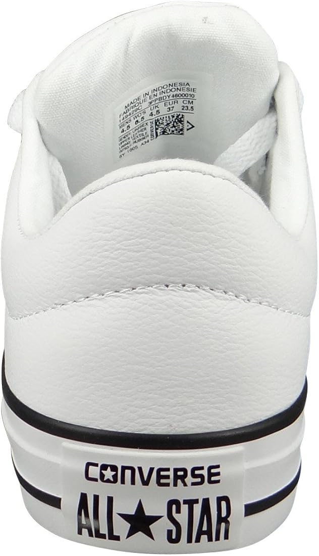 converse men's street leather low top sneaker