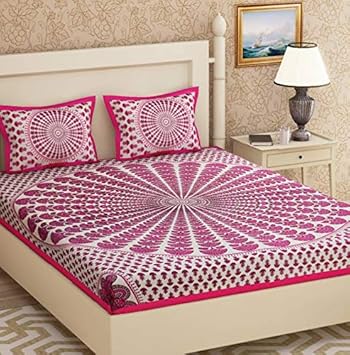 double cot cotton bed sheets