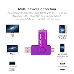 leizhan 128GB USB Flash Drive USB 3.0 Type C Phone
