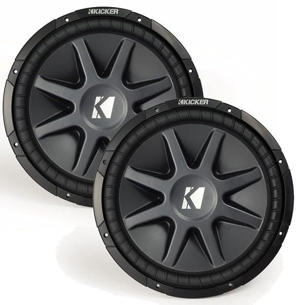 CompVR Series Dual 4-ohm Subwoofers 