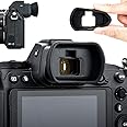 Soft Silicon Camera EVF Viewfinder Eyecup Eyepiece Eyeshade for Nikon Z6III Z6II Z7II Z6 Z7 Z5 Replaces Nikon DK-29 Eye Cup Protector (Does Not Fit Z9!)