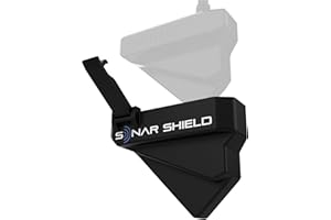 SONAR SHIELD Transducer Cover Compatible with Garmin Panoptix LVS32 (Black)