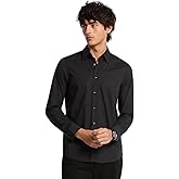 Michael Kors Mens Long Sleeve Classic Cotton Shirt