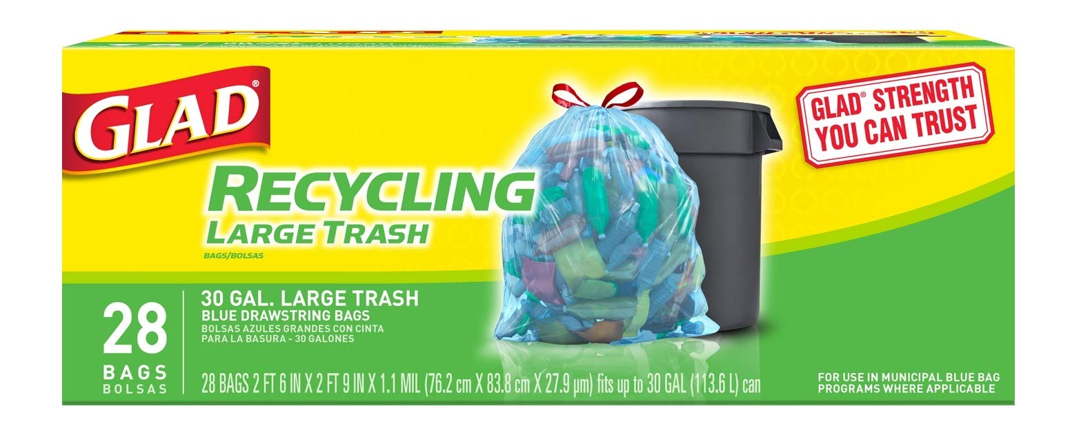 8 gallon recycling bolsas