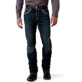 Ariat Mens M5 Straight Stretch Remming Stackable Straight Leg Jean