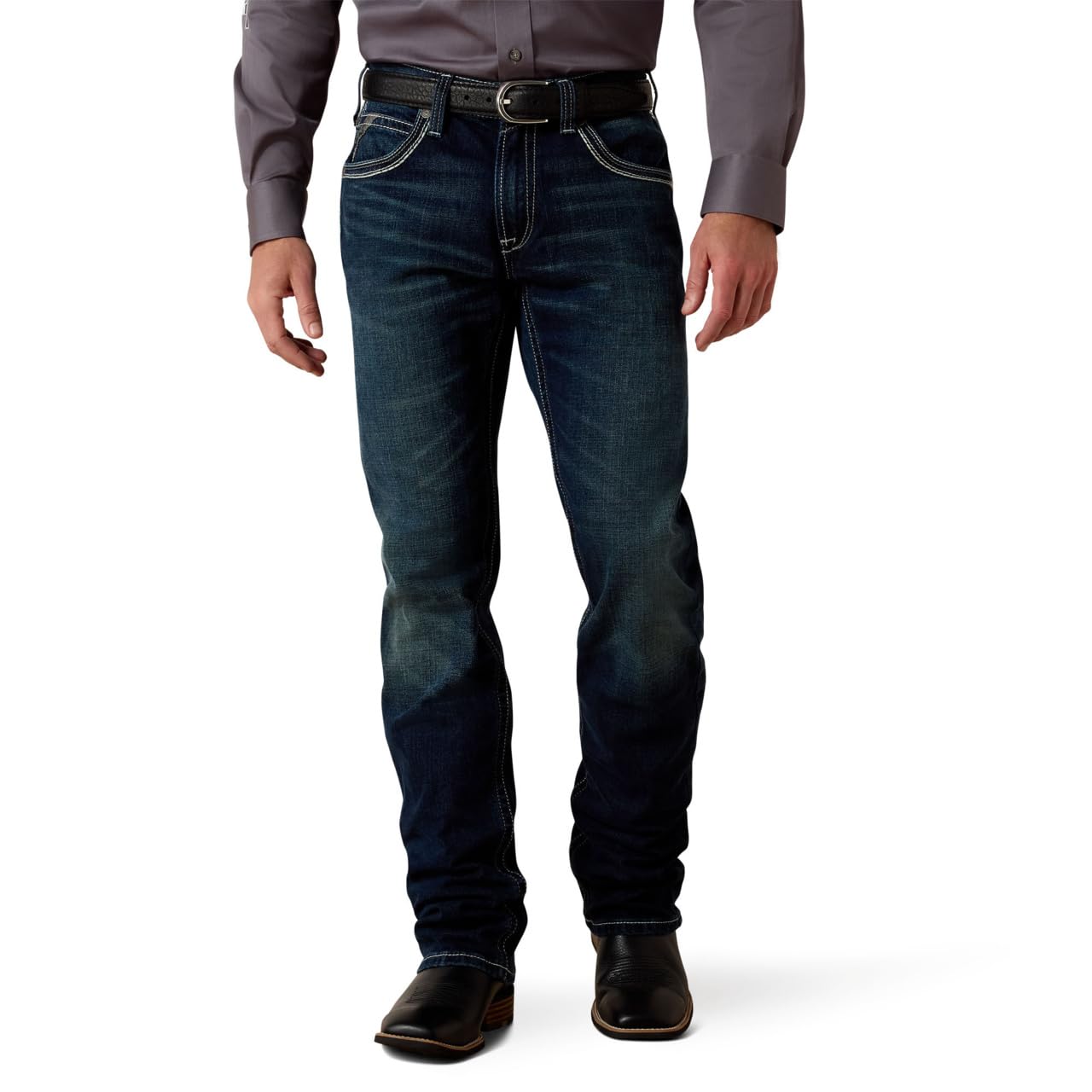 ARIAT Men’s M5 Slim Stretch Coltrane Stackable
