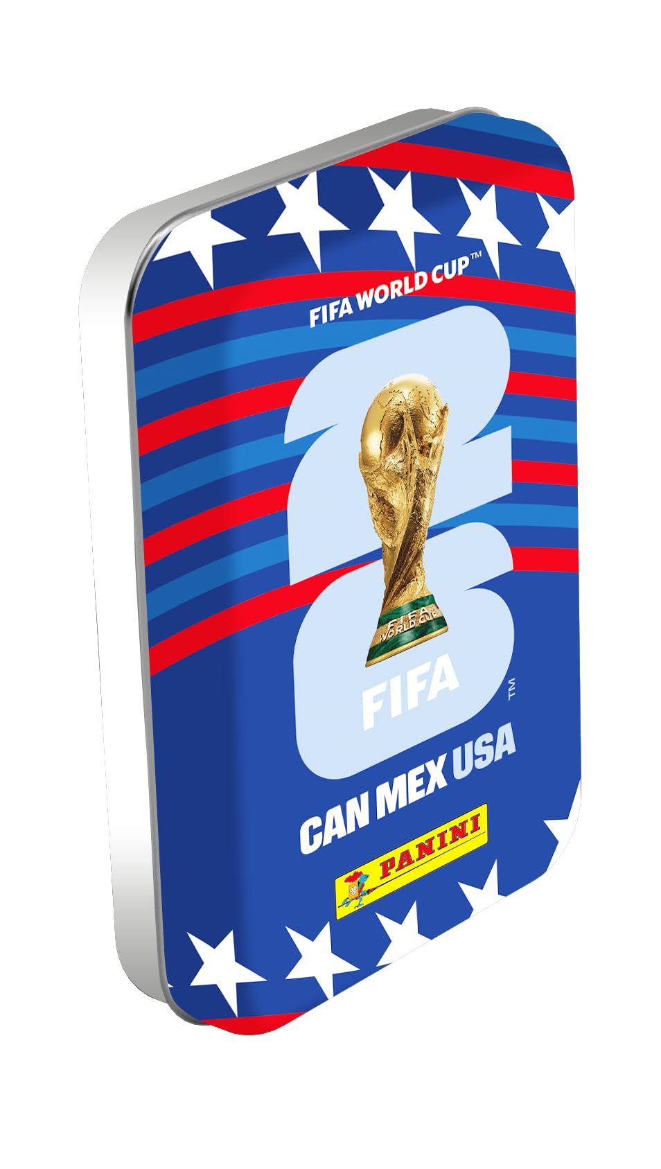 Panini Sticker zur FIFA-Weltmeisterschaft 2026 – Metallbox Pocket 8 Taschen 3