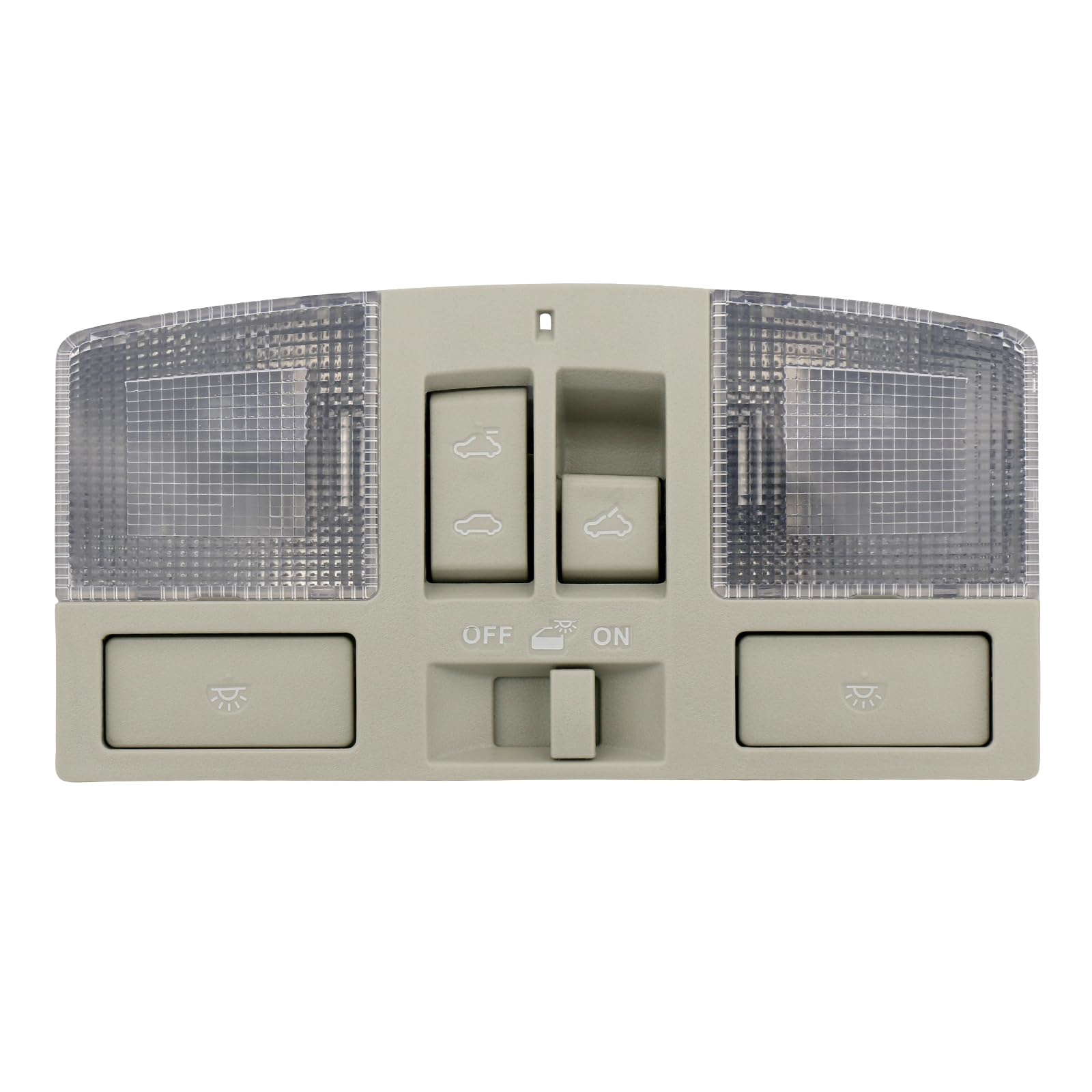Photo 1 of BBM6-69-970B-75 Overhead Console w/Sunroof Switch & Dome Light for Interior Roof Compatible with Mazda3 2010 2011 2012 2013 Ceiling Map Reading Light Accessories Parts