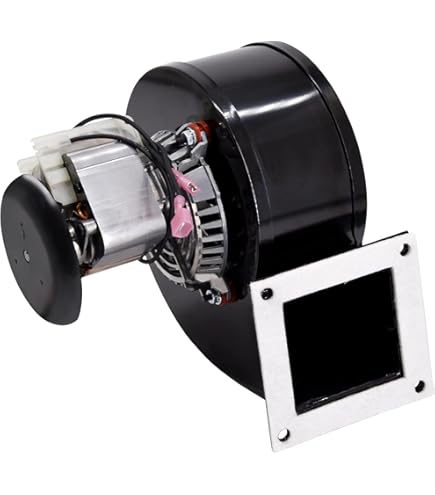 Criditpid A-E-027 Combustion Blower Fan For Breckwell Pellet Stoves, Exhaust Blower For US Stove & USSC 5040 Models