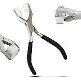 Ring Bending Pliers, Nylon Jaw - Jewelry Making Supplies, Bending And Wrapping Metal Tool (Black) by G.S Online Store