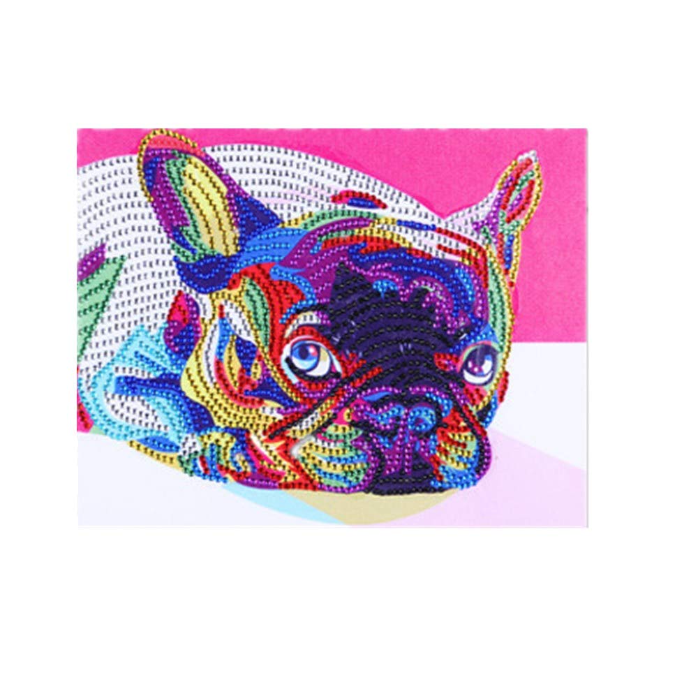 YWLINK Pintura Animal del Diamante De La Historieta De DIY 5D ...