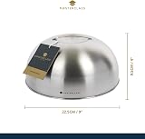 MasterClass Melting Dome and Burger Cover Stainless Steel 22.5 cm view 4