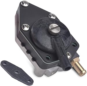 438556 HuthBrother Fuel Pump & Gasket, Compatible with Johnson Evinrude 20-140 HP Fuel Pump, Replace 18-7352 388268 385781 394543